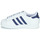 Scarpe Unisex bambino Sneakers basse adidas Originals SUPERSTAR C Bianco / Blu