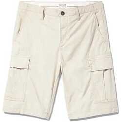 Abbigliamento Uomo Shorts / Bermuda Timberland A25DS 2691 OUTDOOR CARGO SHORT HUMUS Beige
