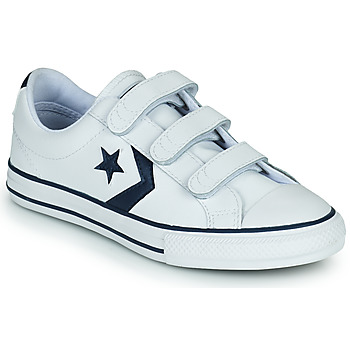 Scarpe Unisex bambino Sneakers basse Converse STAR PLAYER 3V BACK TO SCHOOL OX Bianco / Blu