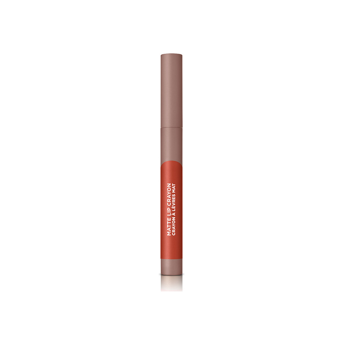 Bellezza Donna Rossetti L'oréal Infallible Matte Lip Crayon 110-caramel Rebel 