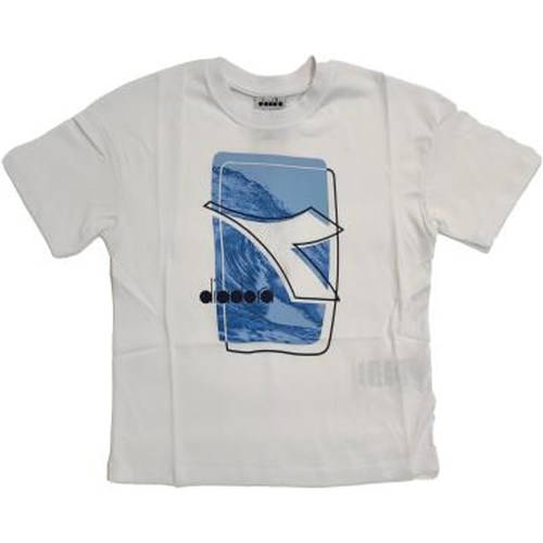 Abbigliamento Bambino T-shirt maniche corte Diadora 102.177118 Nero