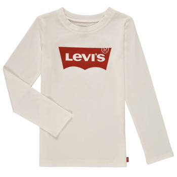 Abbigliamento Bambina T-shirts a maniche lunghe Levi's LS BATWING TEE Bianco