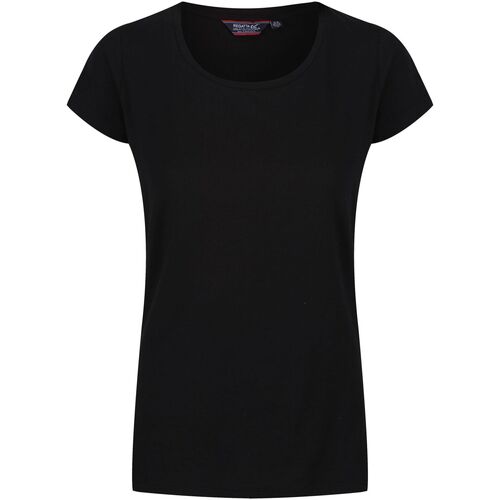 Abbigliamento Donna T-shirts a maniche lunghe Regatta Carlie Nero