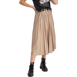Abbigliamento Donna Gonne Vila Nitban Midi Skirt - Sand Shell Beige
