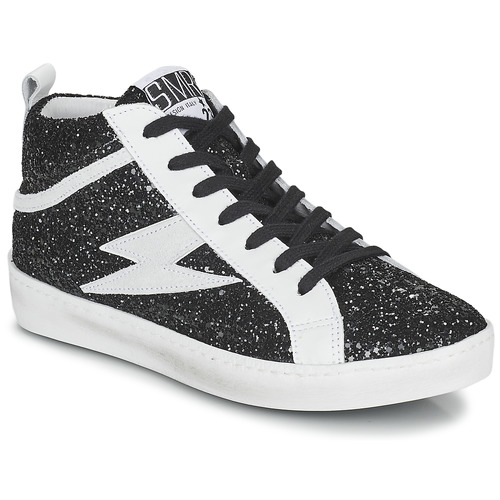 Scarpe Donna Sneakers alte Semerdjian ALFA Nero / Bianco
