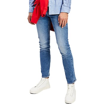 Abbigliamento Uomo Jeans slim Tommy Hilfiger MW0MW18044-30 Nero