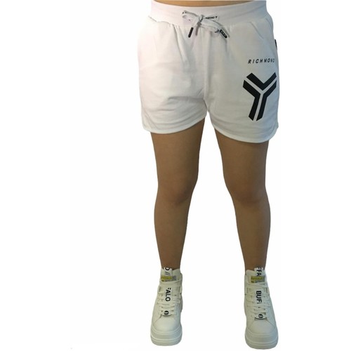 Abbigliamento Donna Pantaloni morbidi / Pantaloni alla zuava Richmond Sport UWP21024SH Bianco