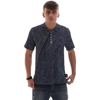 Abbigliamento Uomo T-shirt & Polo Versace B5GVB81450403804 Blu
