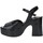 Scarpe Donna Sandali Grace Shoes TETY Nero