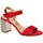 Scarpe Donna Sandali Grace Shoes 1490 Rosso