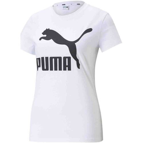 Abbigliamento Donna T-shirt & Polo Puma 530076 Bianco