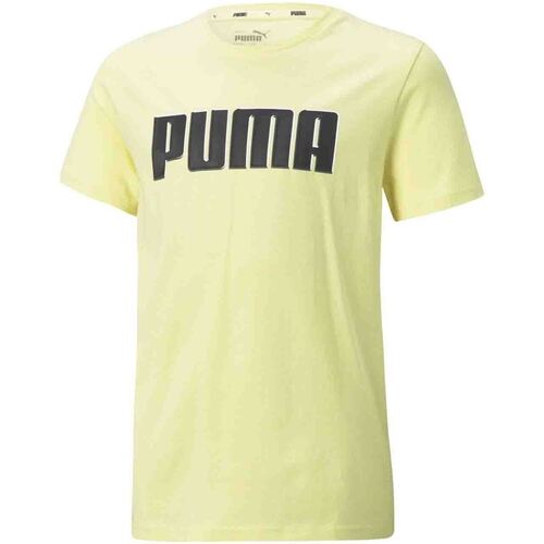 Abbigliamento Unisex bambino T-shirt & Polo Puma 585887 Giallo