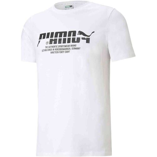 Abbigliamento Uomo T-shirt & Polo Puma 599821 Bianco