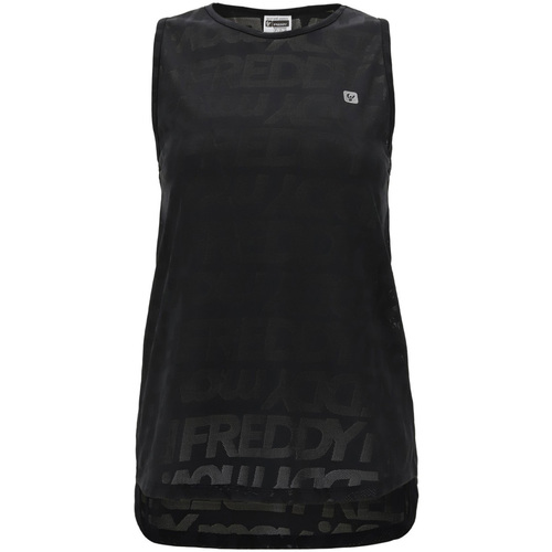 Abbigliamento Donna Top / T-shirt senza maniche Freddy S1WFTK3 Nero