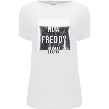 Abbigliamento Donna T-shirt maniche corte Freddy S1WSDT3 Bianco