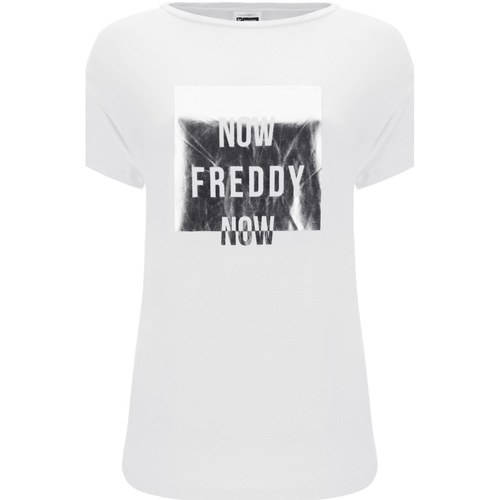 Abbigliamento Donna T-shirt & Polo Freddy S1WSDT3 Bianco