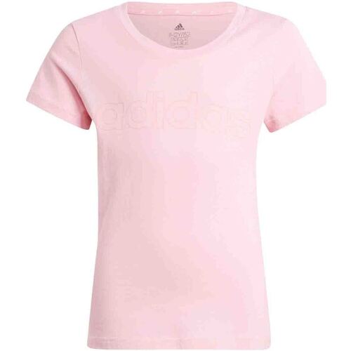 Abbigliamento Unisex bambino T-shirt & Polo adidas Originals GN4049 Rosa