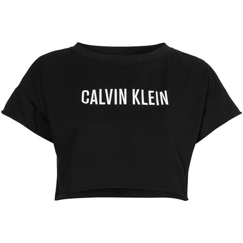 Abbigliamento Donna T-shirt & Polo Calvin Klein Jeans KW0KW01346 Nero