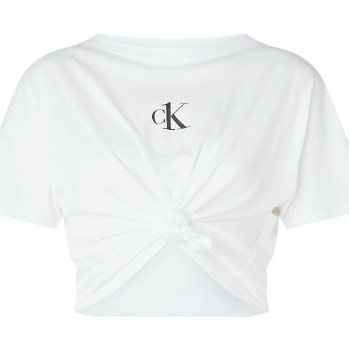 Abbigliamento Donna T-shirt & Polo Calvin Klein Jeans KW0KW01366 Bianco