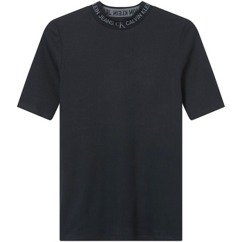 Abbigliamento Donna T-shirt & Polo Calvin Klein Jeans J20J215230 Nero