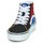 Scarpe Bambino Sneakers alte Vans SK8-HI Nero / Rosso / Blu