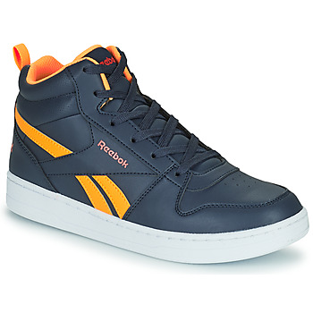Scarpe Unisex bambino Sneakers alte Reebok Classic REEBOK ROYAL PRIME Marine / Arancio