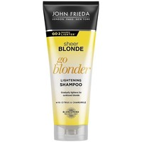 Bellezza Shampoo John Frieda Sheer Blonde Champú Aclarante Cabellos Rubios 