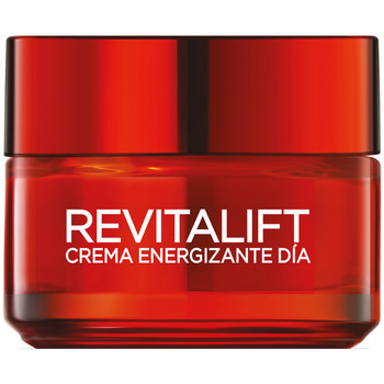 Bellezza Donna Trattamento mirato L'oréal Revitalift Ginseng Rojo Crema Día Energizante 