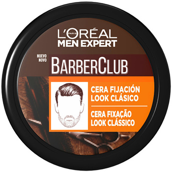 Bellezza Uomo Gel & Modellante per capelli L'oréal Men Expert Barber Club Cera Fijación Look Clásico 