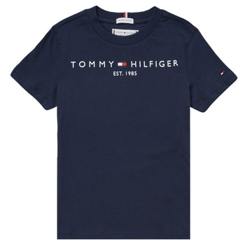 Abbigliamento Unisex bambino T-shirt maniche corte Tommy Hilfiger GRENOBLI Marine
