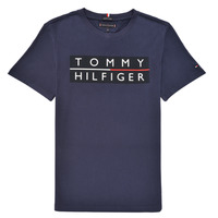 Abbigliamento Bambino T-shirt maniche corte Tommy Hilfiger TERRAD Marine