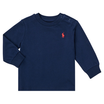 Abbigliamento Bambino T-shirts a maniche lunghe Polo Ralph Lauren FADILA Marine