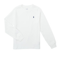 Abbigliamento Unisex bambino T-shirts a maniche lunghe Polo Ralph Lauren KEMILO Bianco