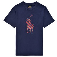 Abbigliamento Bambino T-shirt maniche corte Polo Ralph Lauren GUILIA Marine