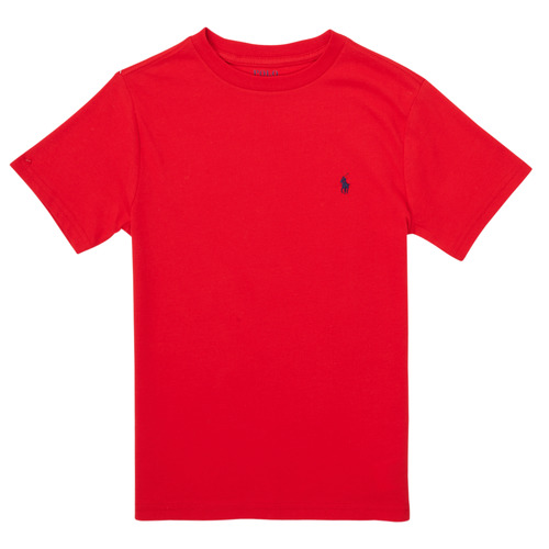 Abbigliamento Bambino T-shirt maniche corte Polo Ralph Lauren FOLLIA Rosso