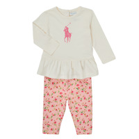Abbigliamento Bambina Completo Polo Ralph Lauren FRENNO Multicolore