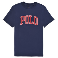 Abbigliamento Bambina T-shirt maniche corte Polo Ralph Lauren MELIKA Marine