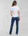 Abbigliamento Donna T-shirt maniche corte Converse STAR CHEVRON HYBRID FLOWER INFILL CLASSIC TEE Bianco