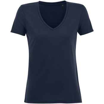 Abbigliamento Donna T-shirts a maniche lunghe Sols Motion Blu