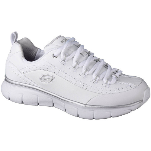 Scarpe Donna Sneakers basse Skechers Synergy 3.0 Bianco