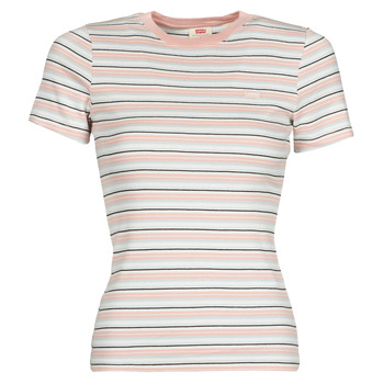 Abbigliamento Donna T-shirt maniche corte Levi's SS RIB BABY TEE Multicolore