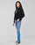 Abbigliamento Donna Giacche in jeans Levi's EX BF SHERPA TRUCKER Nero
