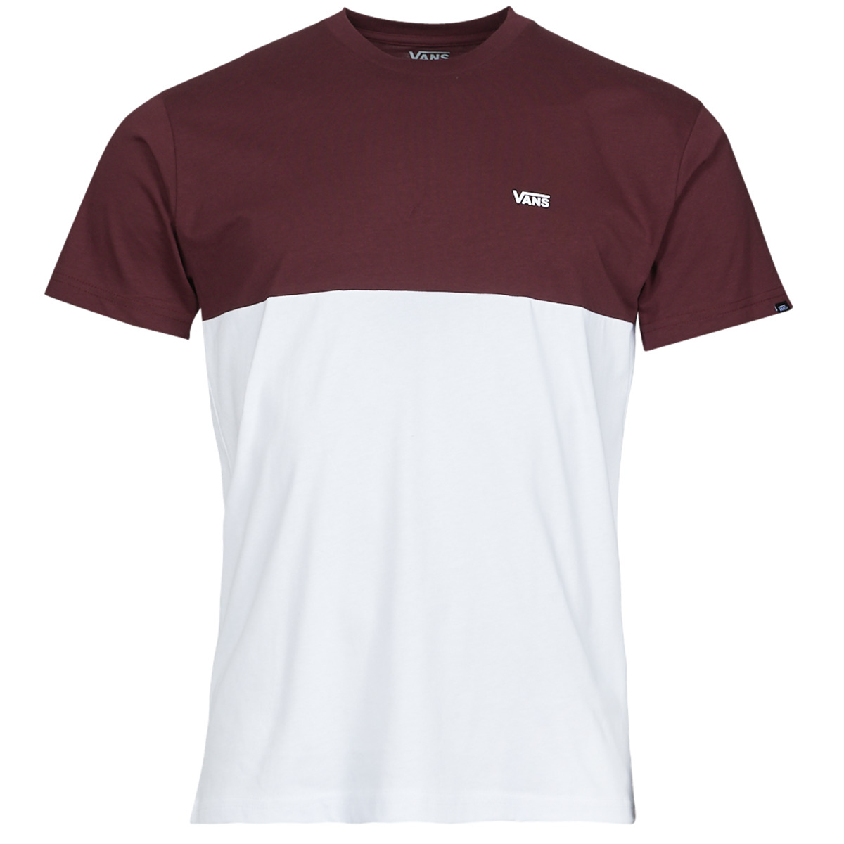 Abbigliamento Uomo T-shirt maniche corte Vans COLORBLOCK TEE Bianco