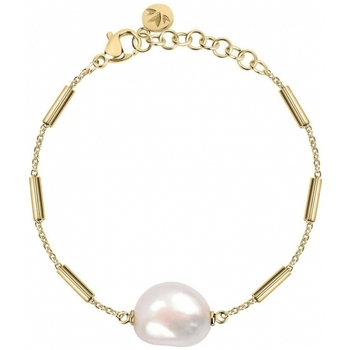 Orologi & Gioielli Donna Gioelli Morellato Bracciale  donna Oriente acciaio dorato / perla Multicolore