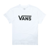 Abbigliamento Bambina T-shirt maniche corte Vans FLYING V SS Bianco