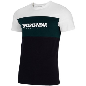 Abbigliamento Uomo T-shirt maniche corte 4F TSM016 Nero, Bianco