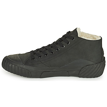 Kenzo TIGER CREST SHEARLING SNEAKERS Nero