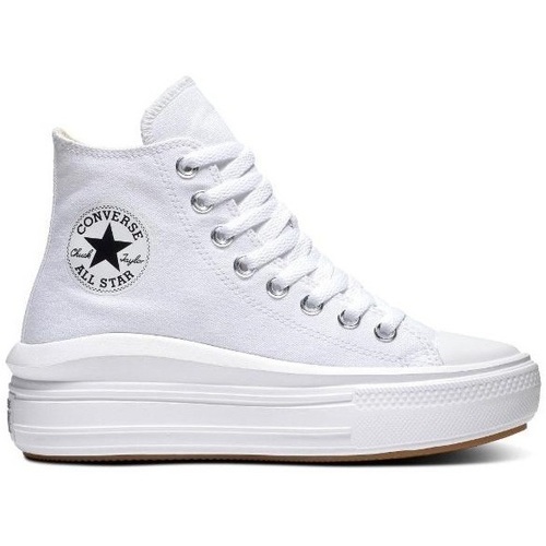 Scarpe Donna Sneakers Converse All Star Move High Top Bianco