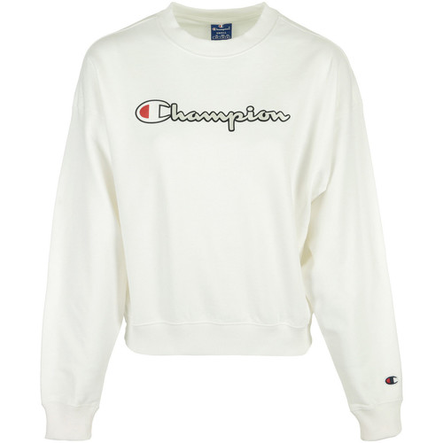 Abbigliamento Donna Felpe Champion Crewneck Sweatshirt Bianco