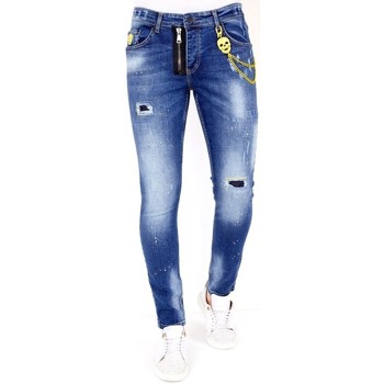 Abbigliamento Uomo Jeans slim Lf 120853548 Blu